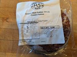 Beef Bull Burger Patties 5lb